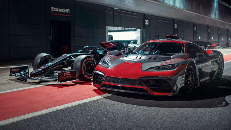 Mercedes Amg One 21 Amg Hypercar Mit Finalem Antrieb Auto Motor Und Sport