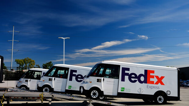 12/2021, BrightDrop EV600 FedEx