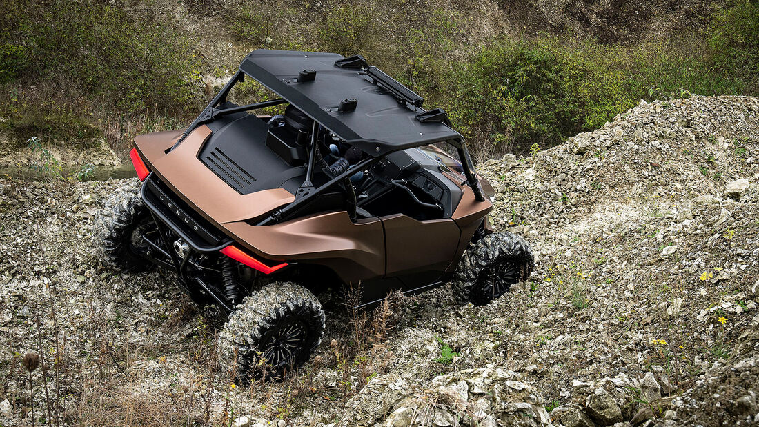 12/2021, Lexus ROV Concept Buggy mit Wasserstoffmotor