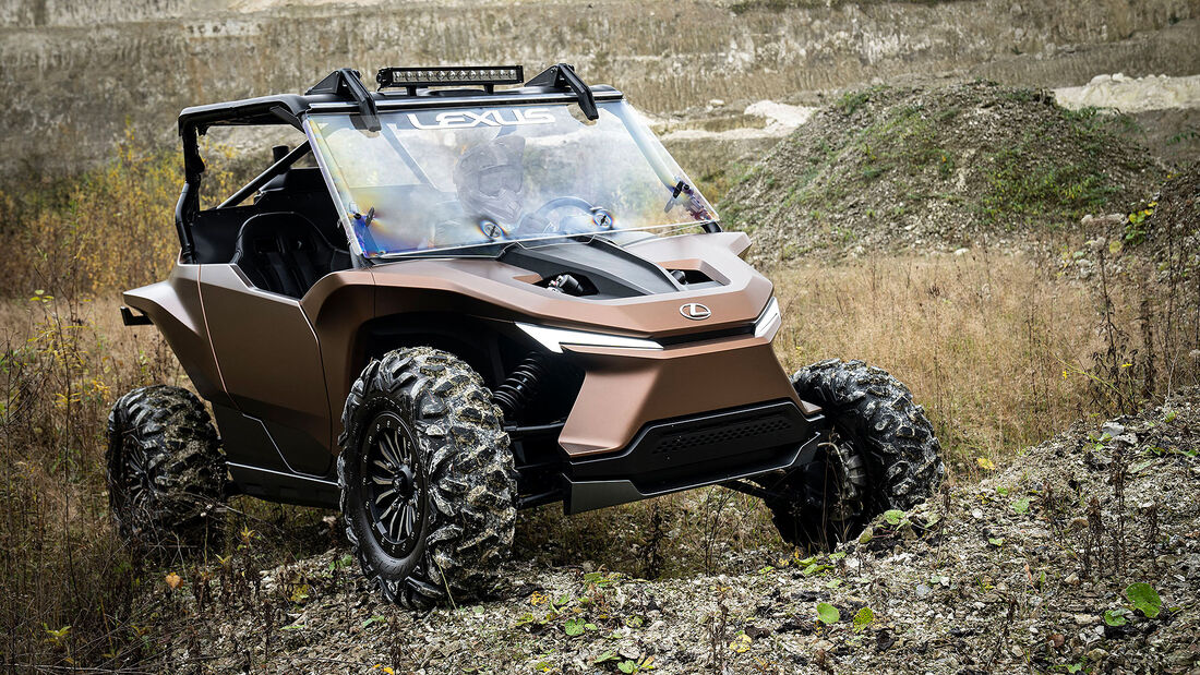 12/2021, Lexus ROV Concept Buggy mit Wasserstoffmotor