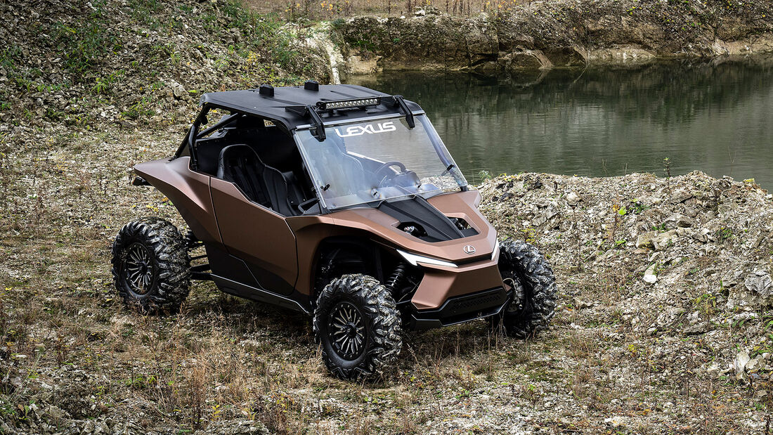 12/2021, Lexus ROV Concept Buggy mit Wasserstoffmotor