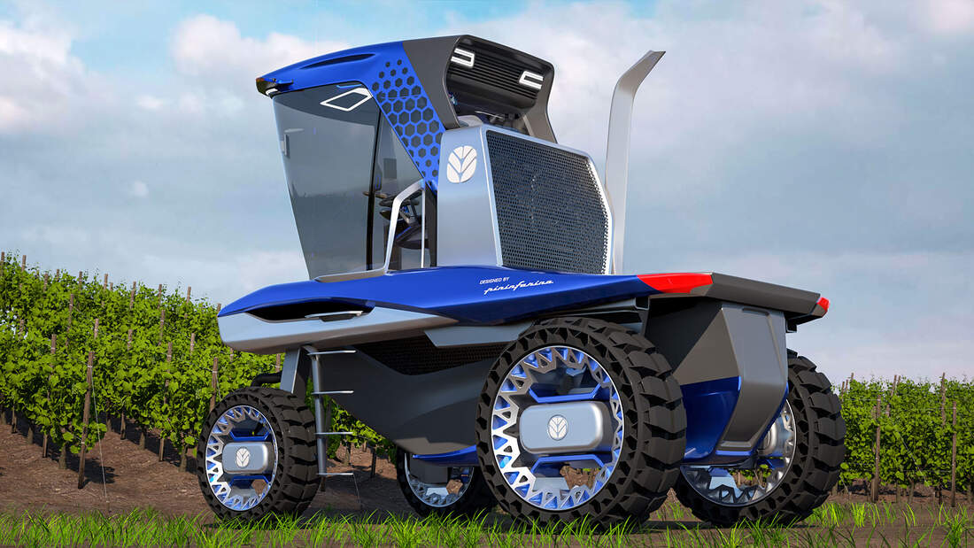 12/2021, New Holland Straddle Tractor Concept
