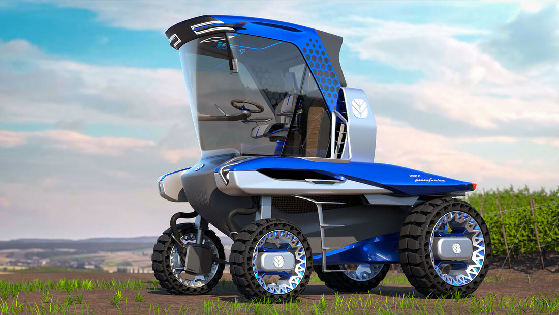 12/2021, New Holland Straddle Tractor Concept