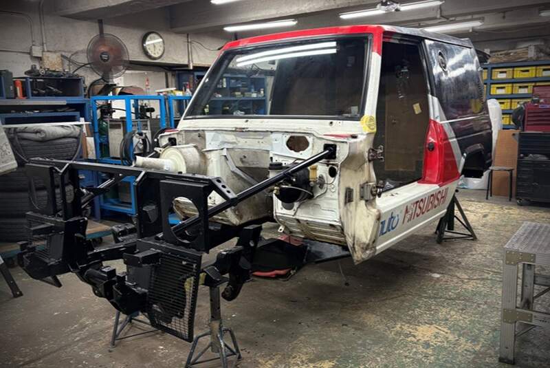 12/2025 Mitsubishi Pajero Dakar 1985 Restaurierung