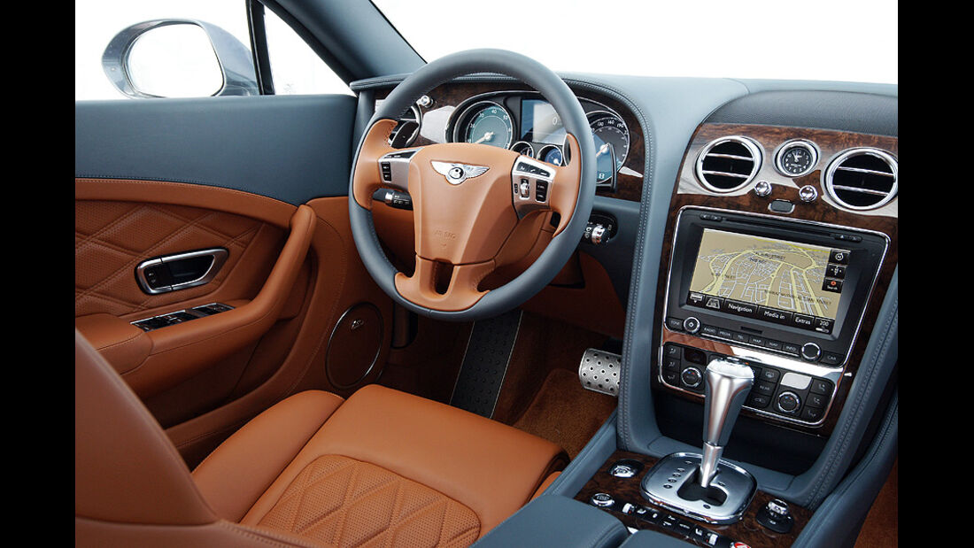 1210, Bentley Continental GT, Innenraum, Armaturenbrett