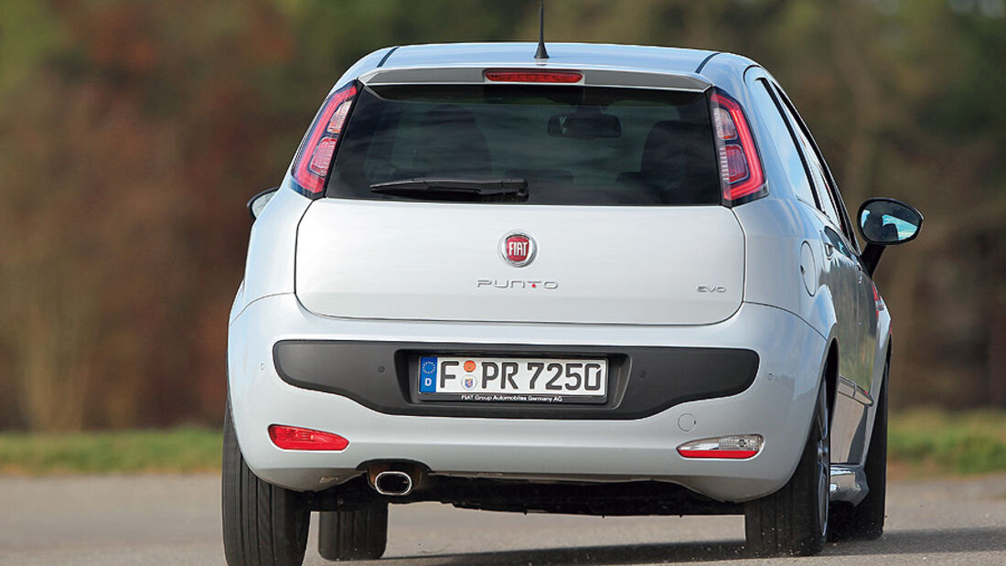 Fiat Punto Evo 1.4 Turbo im Test: Kleinwagen mit Turbo-Herz