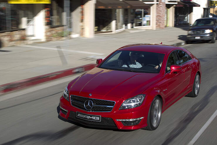 Mercedes Cls 63 Amg Fahrbericht Luxussportler Mit 557 Ps Auto Motor Und Sport