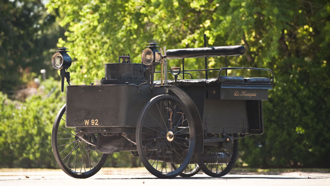 1884er De Dion Bouton Et Trepardoux Dos-A-Dos Steam Runabout