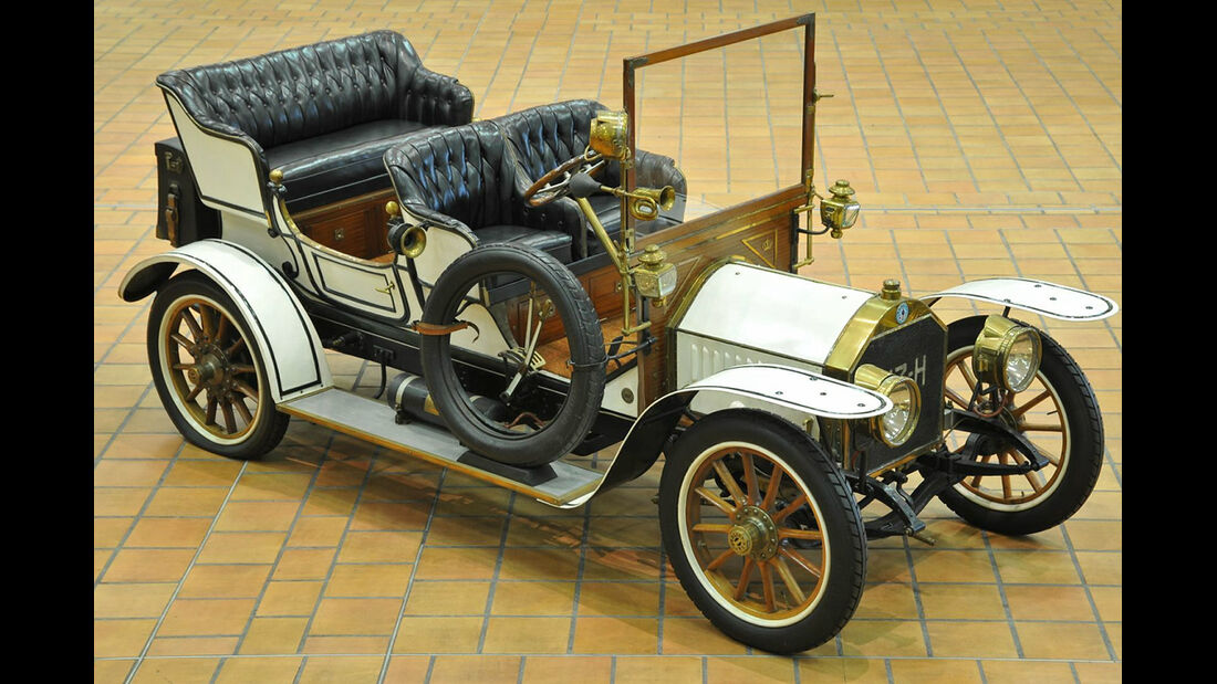 1907er Berliet C2 Double-phaéton