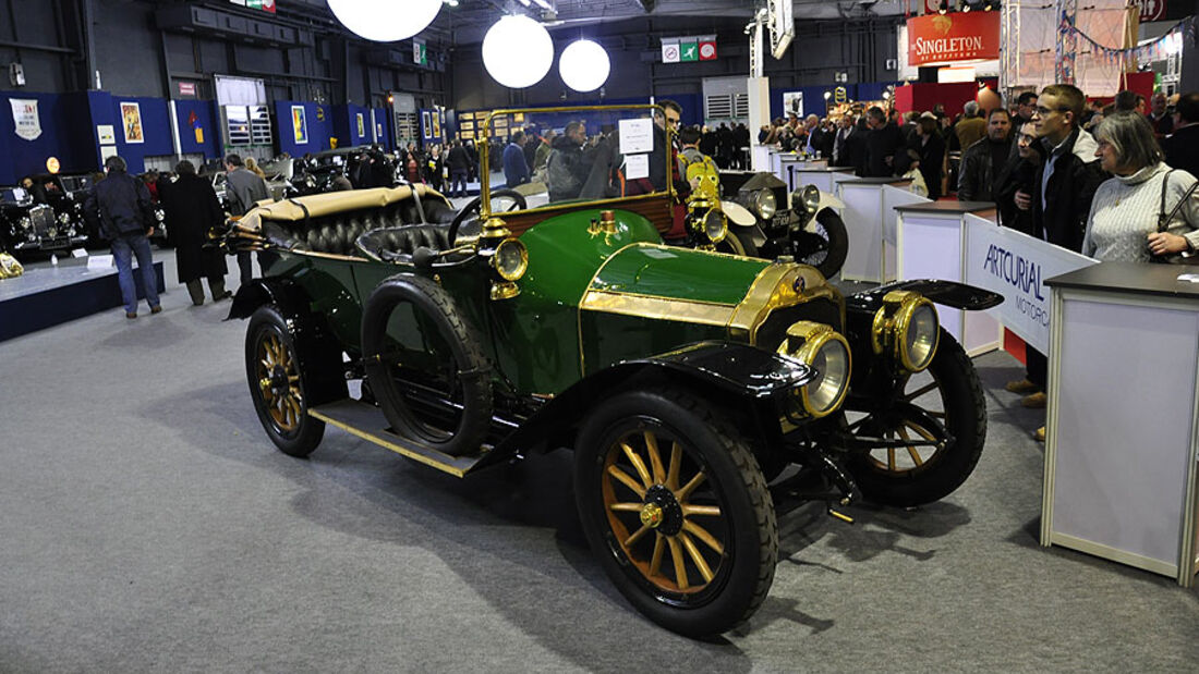 1908 Lorrain-Dietrich 12CV in Ausstellung