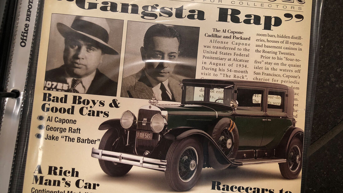 1928er Cadillac Al Capone's bulletproof Town Sedan