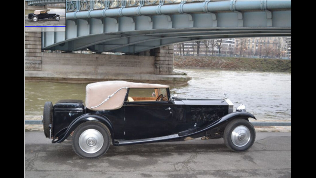 1930er Rolls Royce Phantom II Continental Cabriolet  