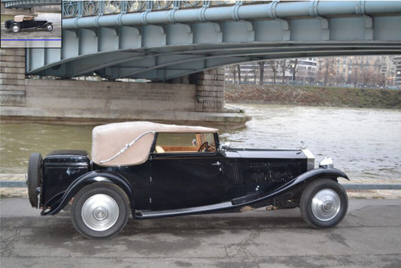 1930er Rolls Royce Phantom II Continental Cabriolet  