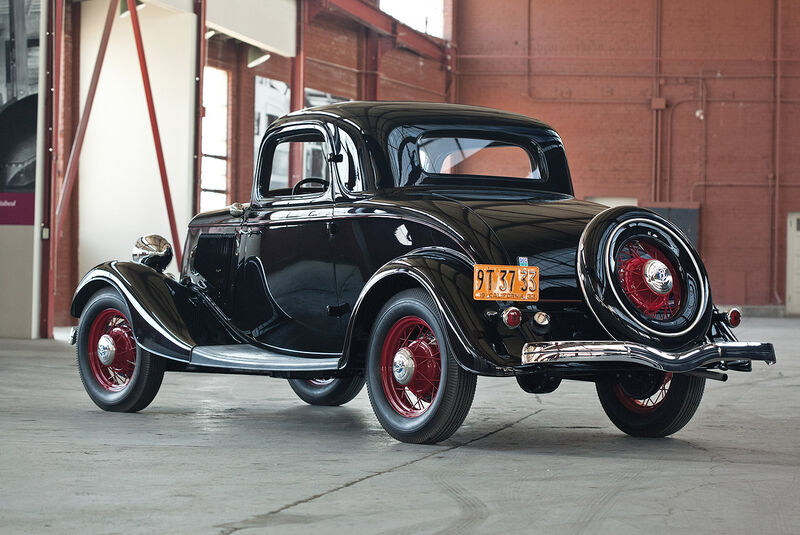 1933er Ford V-8 DeLuxe Three-Window Coupe 