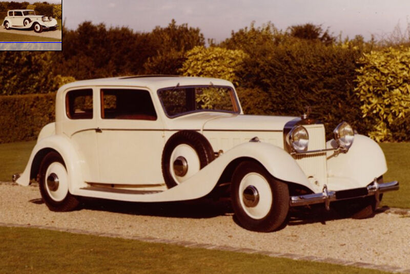 1934er Hispano Suiza K6 30CV Carosserie Vanvooren
