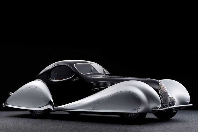 1937 Talbot-Lago T150-C SS Goutte d'Eau Coupé by Figoni et Falaschi