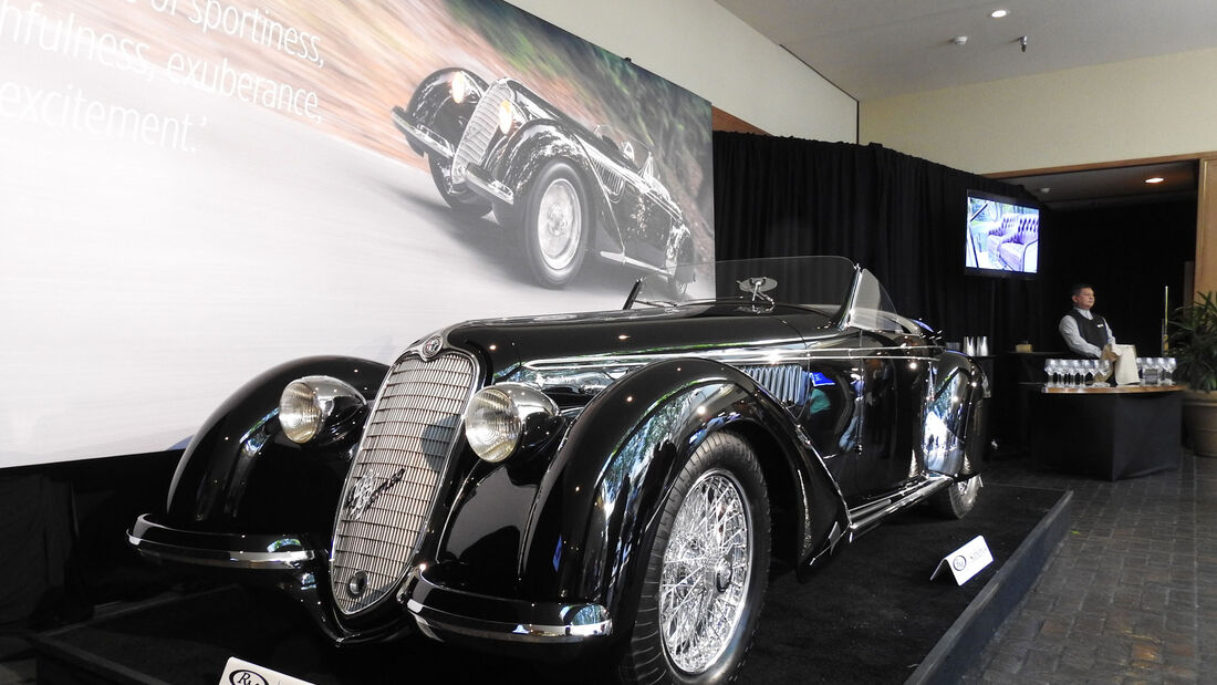 1939 Alfa Romeo 8C 2900B Lungo Spider by Touring - RM Sotheby's - Pebble Beach 2016 - Estimate