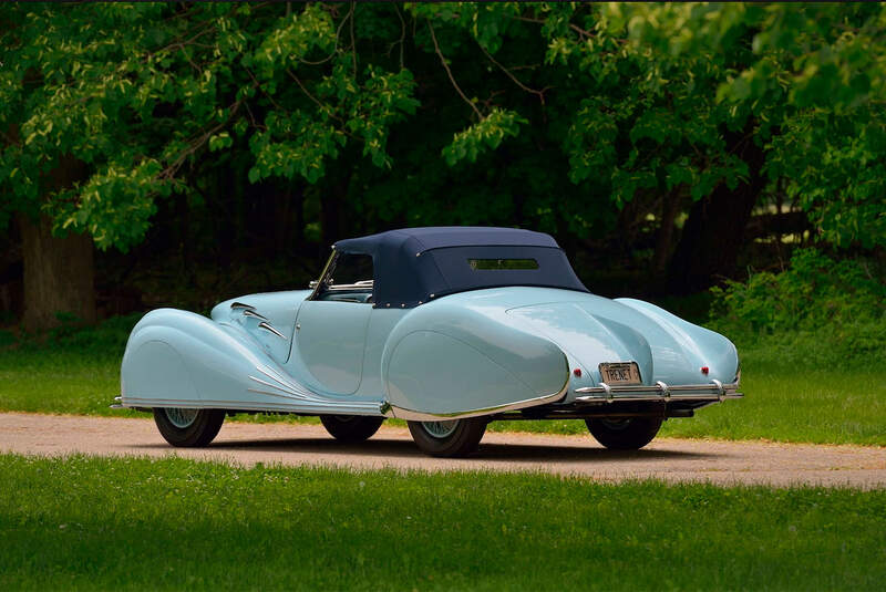 1947 Delahaye 135 MS Figoni et Falaschi Narval Cabriolet