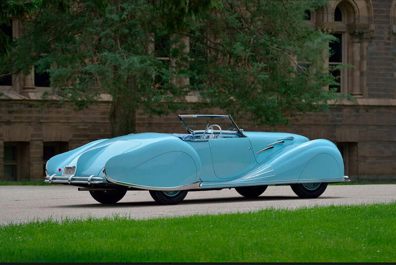 1947 Delahaye 135 MS Figoni et Falaschi Narval Cabriolet