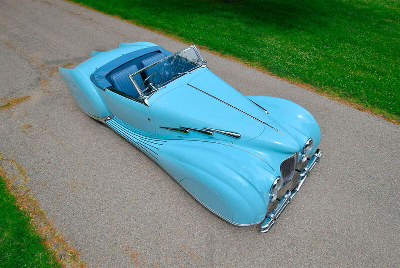 1947 Delahaye 135 MS Figoni et Falaschi Narval Cabriolet