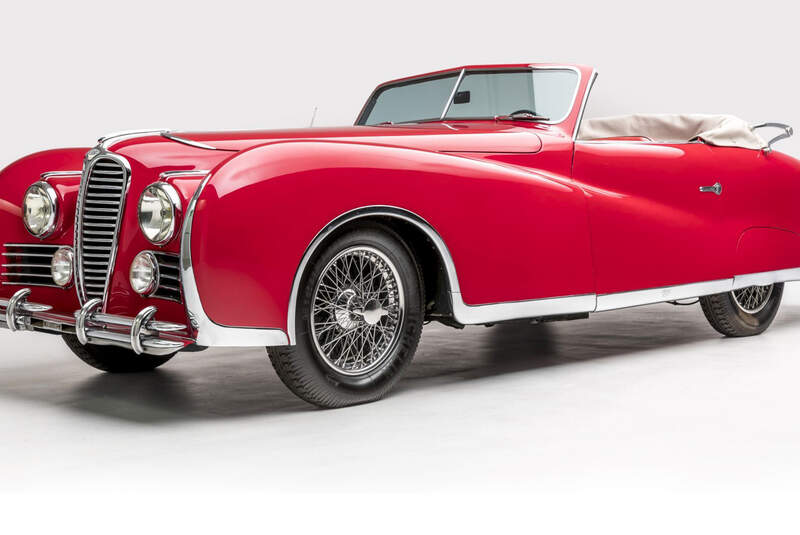 1949 Delahaye Type 175 Cabriolet Figoni et Falaschi Elton John Auktion