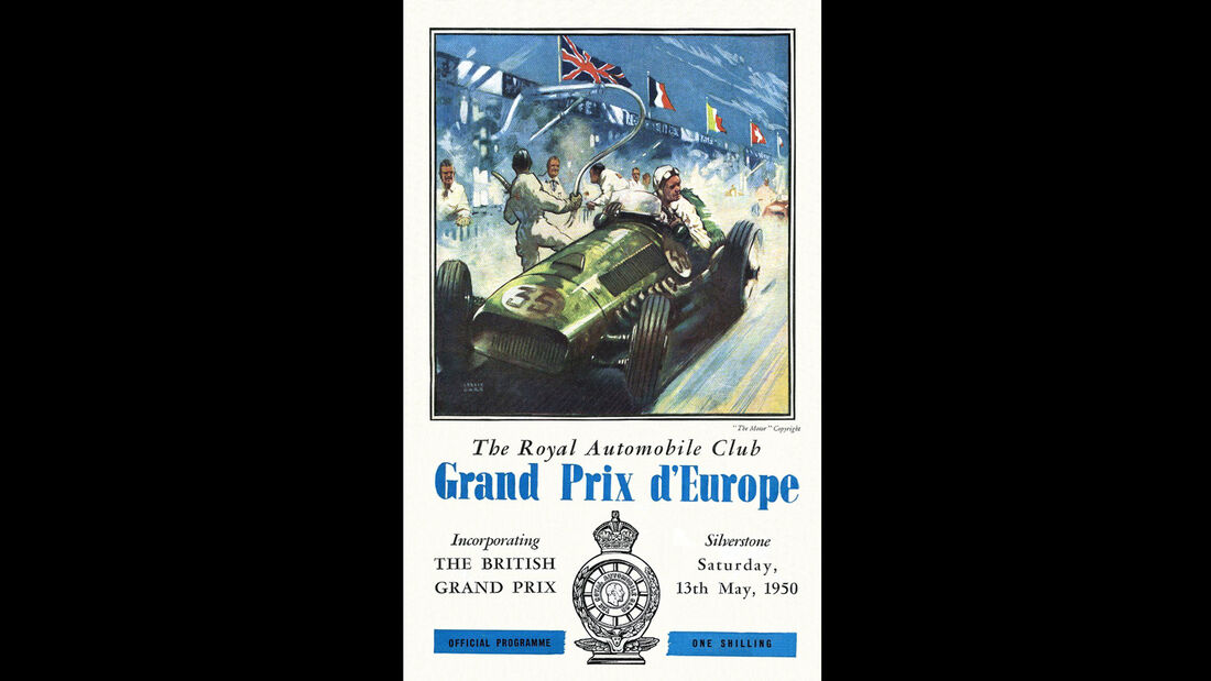 1950 - GP Europa - F1-Programm - Cover