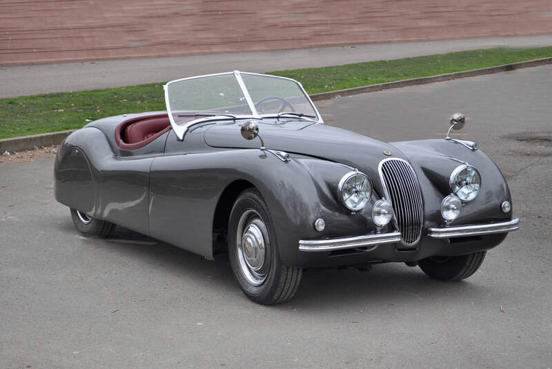 1950er Jaguar XK120 Roadster