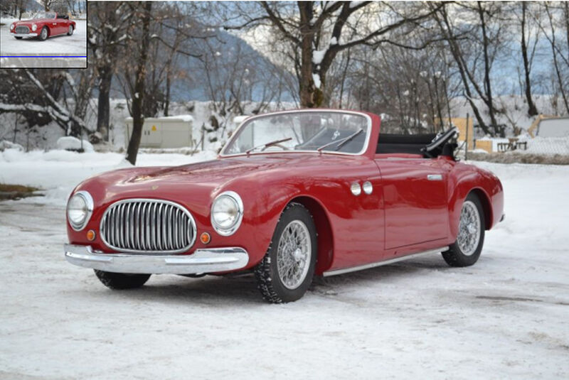 1952er Cisitalia 202 Serie C Cabriolet