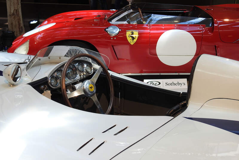 1955 Ferrari 750 Monza Spider by Scaglietti - Pebble Beach 2016 - RM Sotheby's