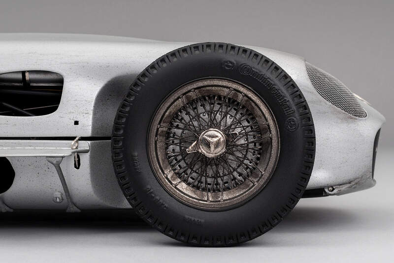 1955er Mercedes W196 Monoposto als 1-zu-8-Modell