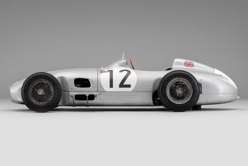 1955er Mercedes W196 Monoposto als 1-zu-8-Modell