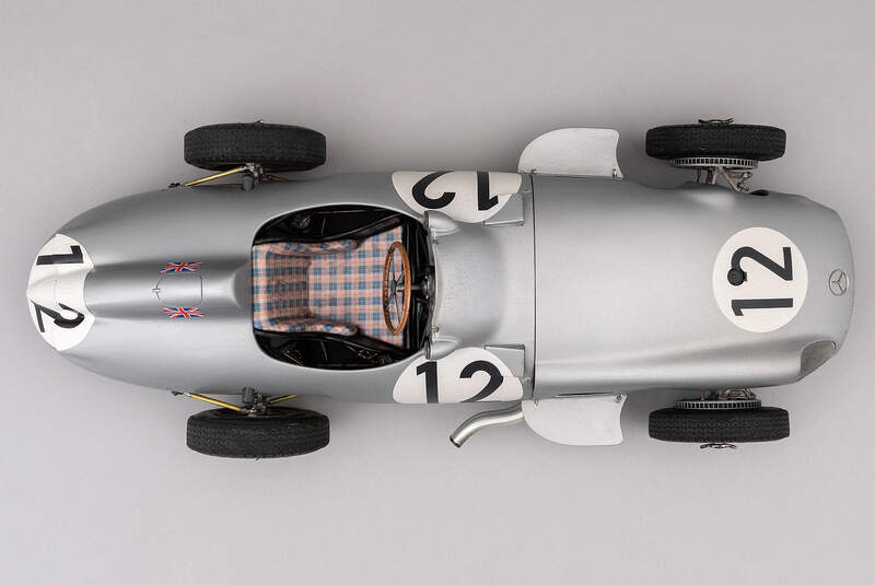 1955er Mercedes W196 Monoposto als 1-zu-8-Modell