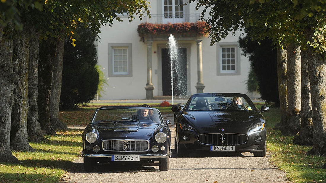 1959 Maserati 3500 GT Vignale Spyder, 2011 Maserati Grancabrio