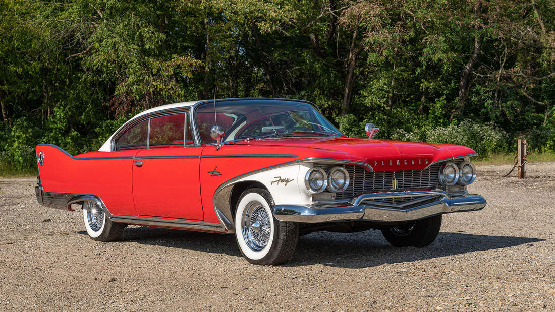 Plymouth Fury TwoDoor Hardtop (1960) mit Boot AUTO MOTOR UND SPORT