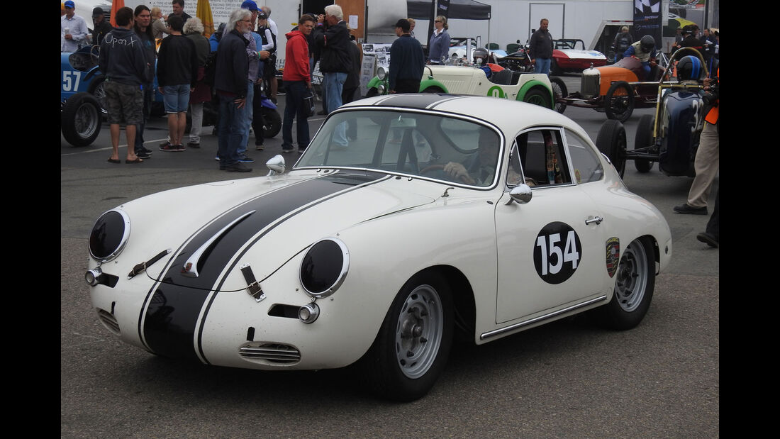 1962 Porsche 356B - Monterey Motorsports Reunion 2016 - Laguna Seca 