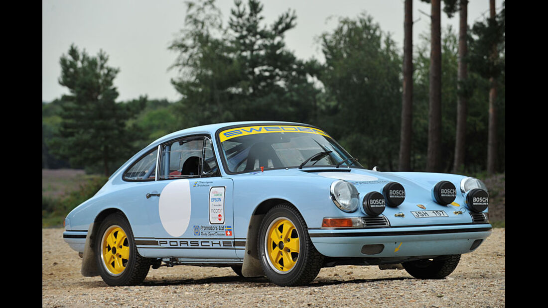 1965er Porsche 911 SWB FIA Rally Car