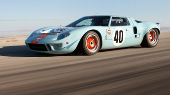 1968er Ford GT40 Gulf/Mirage Lightweight Racing Car 