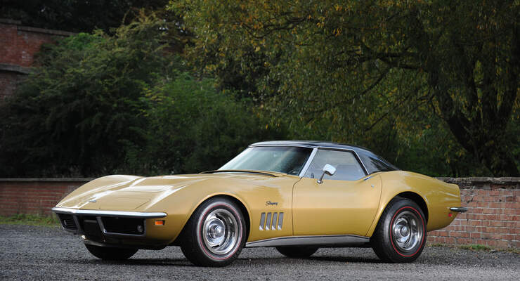 1969 Chevrolet Corvette Stingray Cabriolet.