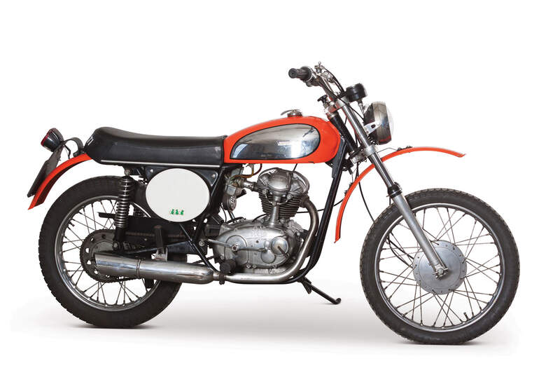 1970 Ducati 125 Scrambler RM Auctions Monaco 2012