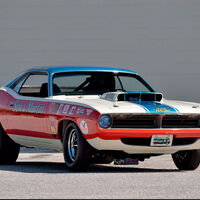 1970 Plymouth Hemi Cuda Sox & Martin Drag Car 