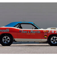 1970 Plymouth Hemi Cuda Sox & Martin Drag Car 