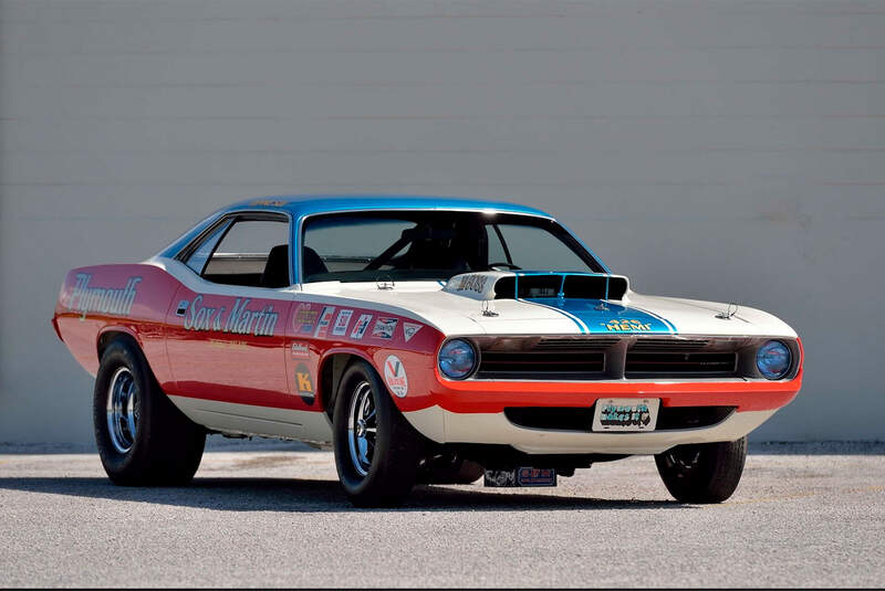 1970 Plymouth Hemi Cuda Sox & Martin Drag Car 