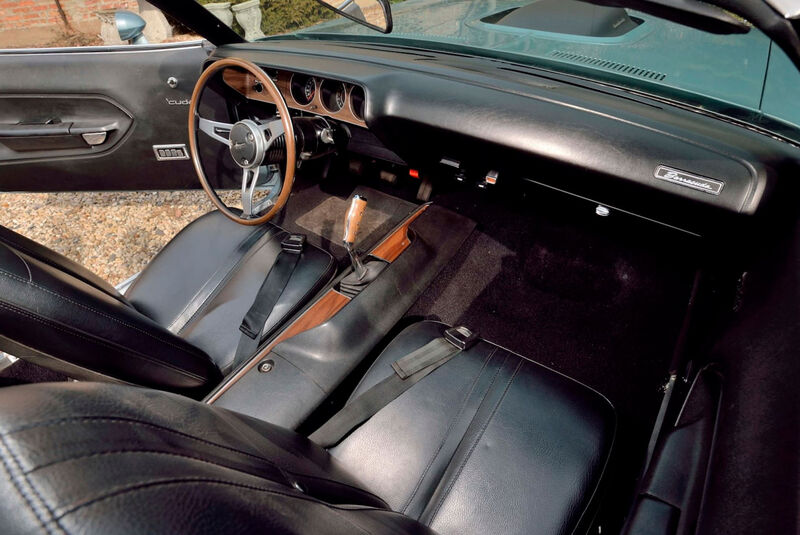 1971er Plymouth Hemi Cuda Convertible mit Handschaltung