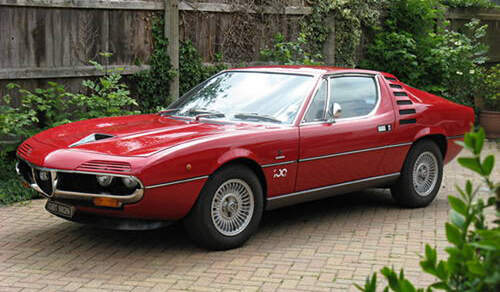 1974er Alfa Romeo Montreal Coupé 