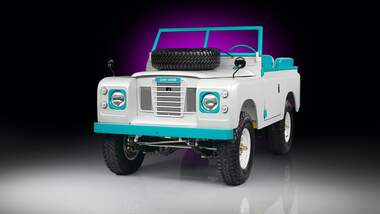 1974er Land Rover Series III Miami Edition von Falcon Design (Deutschland)