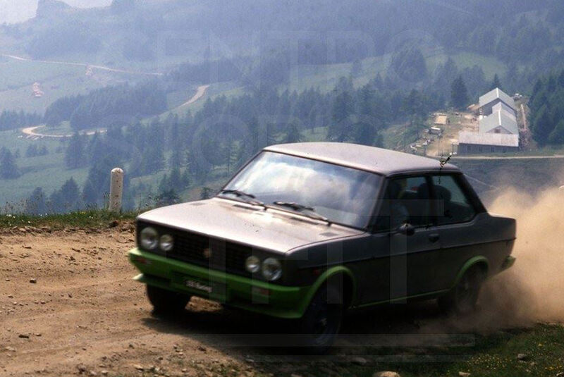 1978 Fiat 131 Pian dell'Alpe Val Chisone Piemont