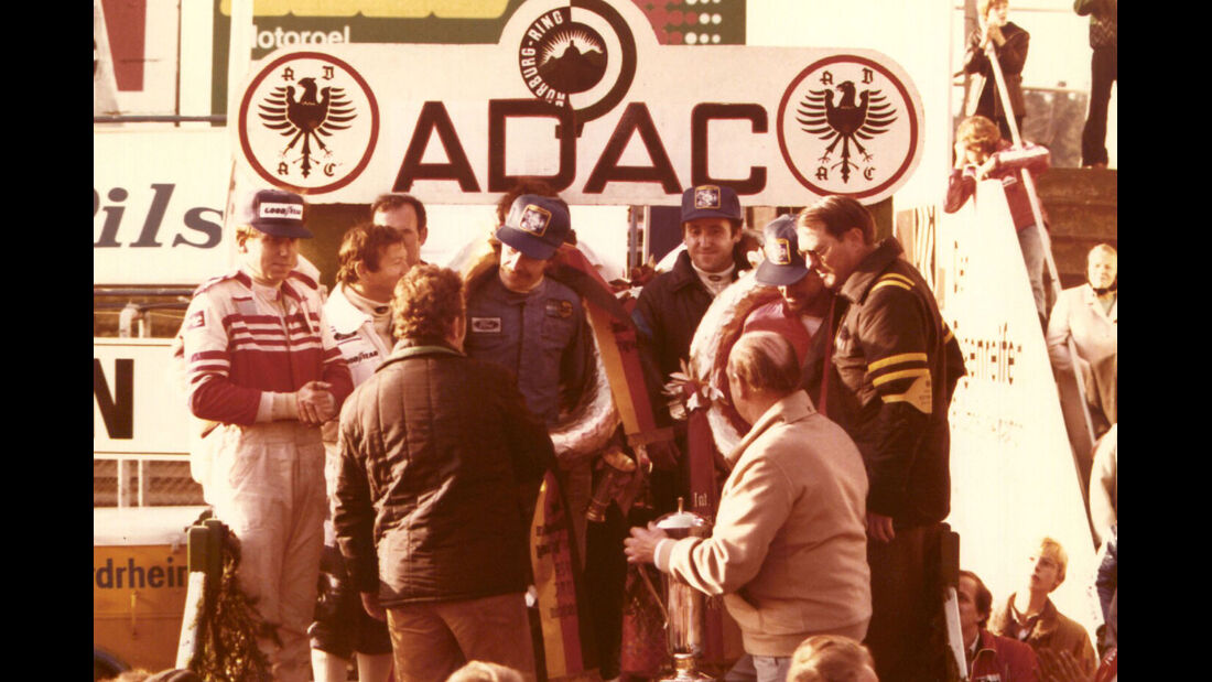 1979 Siegerehrung 24h-Rennen Nürburgring