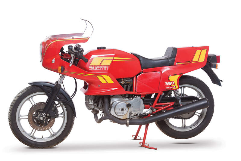 1984 Ducati 350 SL Pantah Desmo RM Auctions Monaco 2012