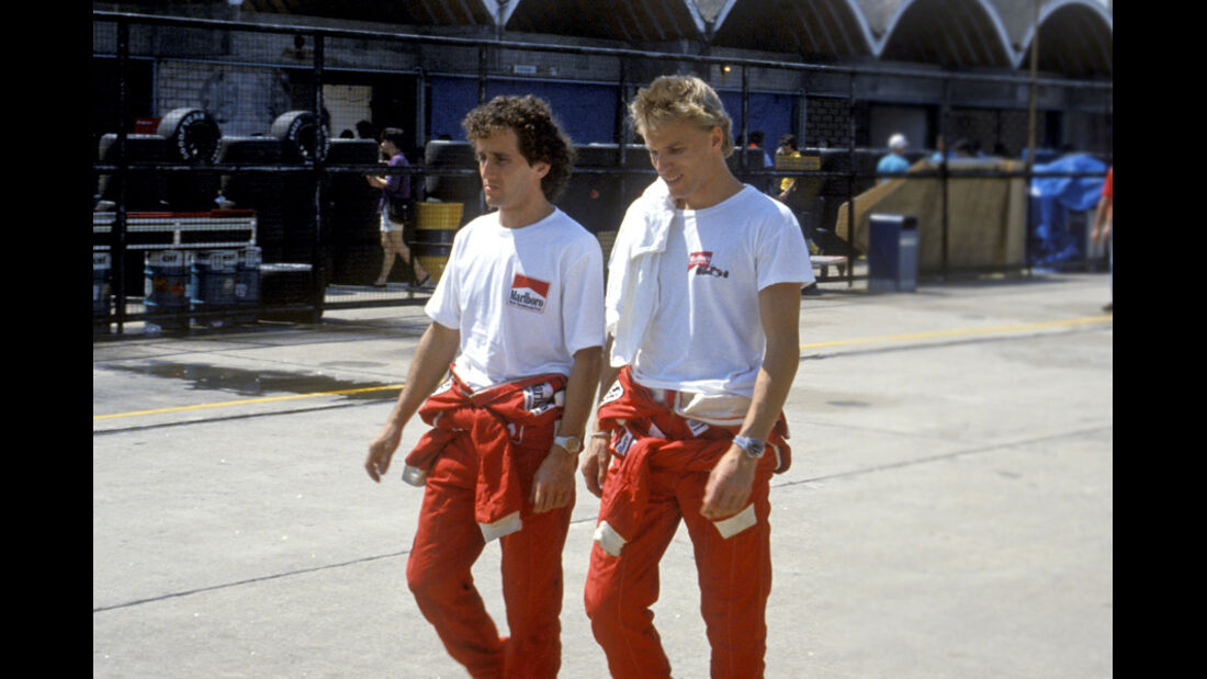 1987 Stefan Johansson McLaren Prost