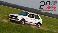 20 Jahre ams.de Oldtimer-Preisentwicklung Aufmacher VW Golf I GTI